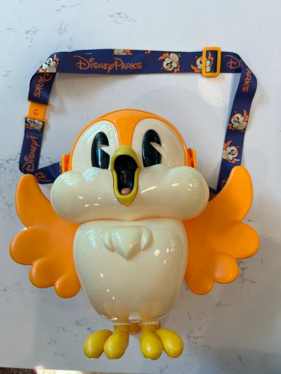 Disney Other - Disney Parks Chuuby Bird Popcorn Bucket on Lanyard, Toontown Collectible